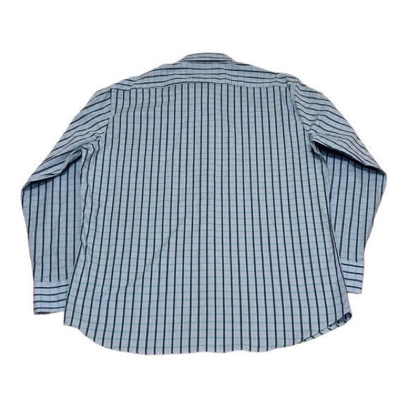 New Tailorbyrd Window Pane Long Sleeve Shirt Size Large - Picture 2 of 4
